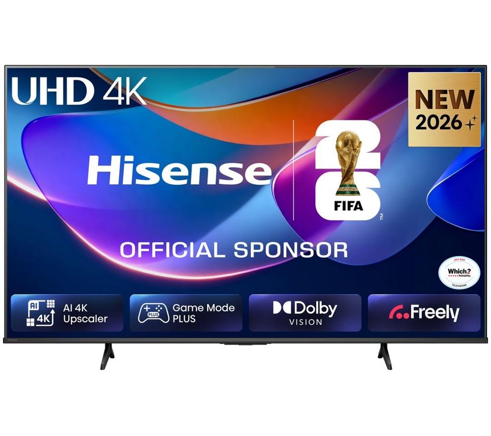 55inch Hisense E6S  LED 4K HDR Smart TV with Freely - 55E6STUK