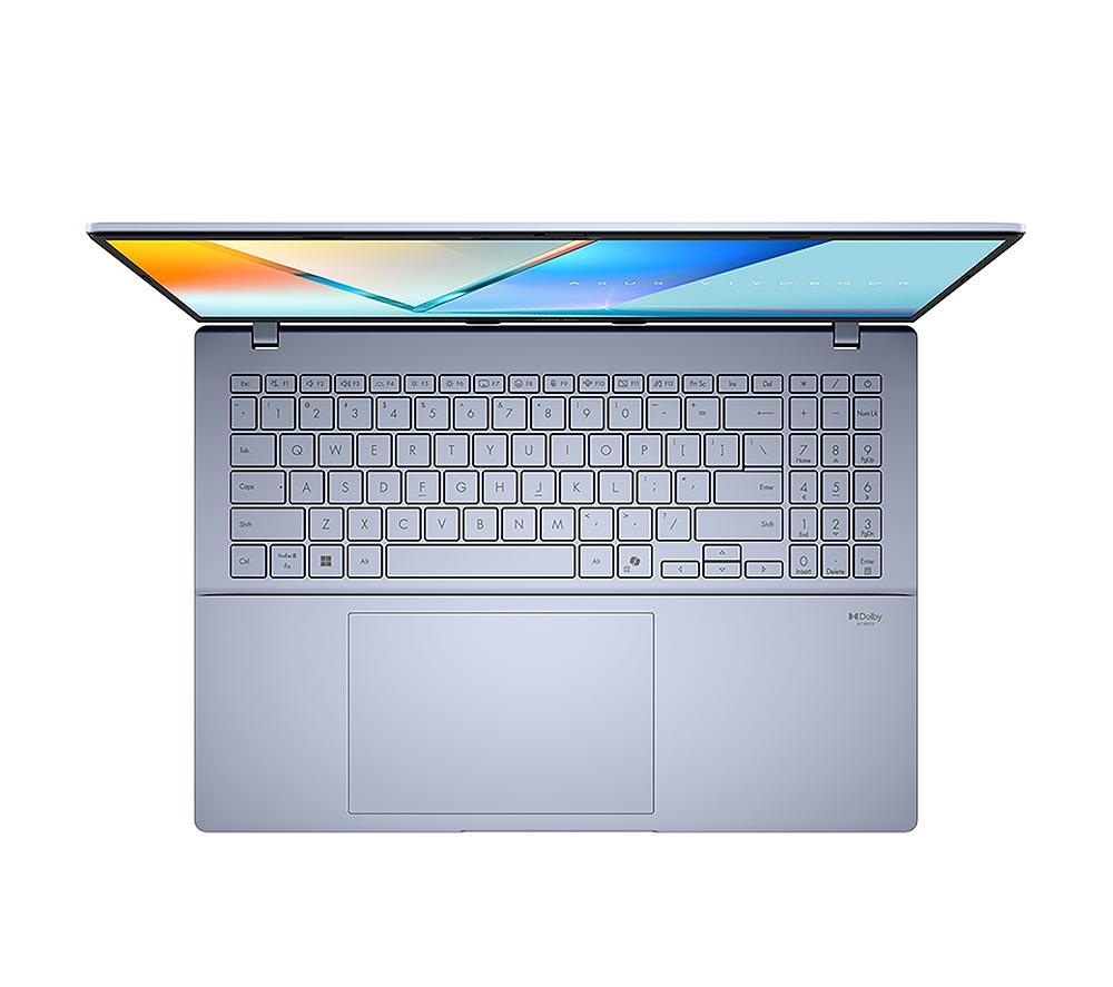 ASUS Vivobook S16 S3607NA 16" Laptop, Copilot+ PC - Snapdragon X2 Elite, 1 TB SSD, Mist Blue image number 8 of 10