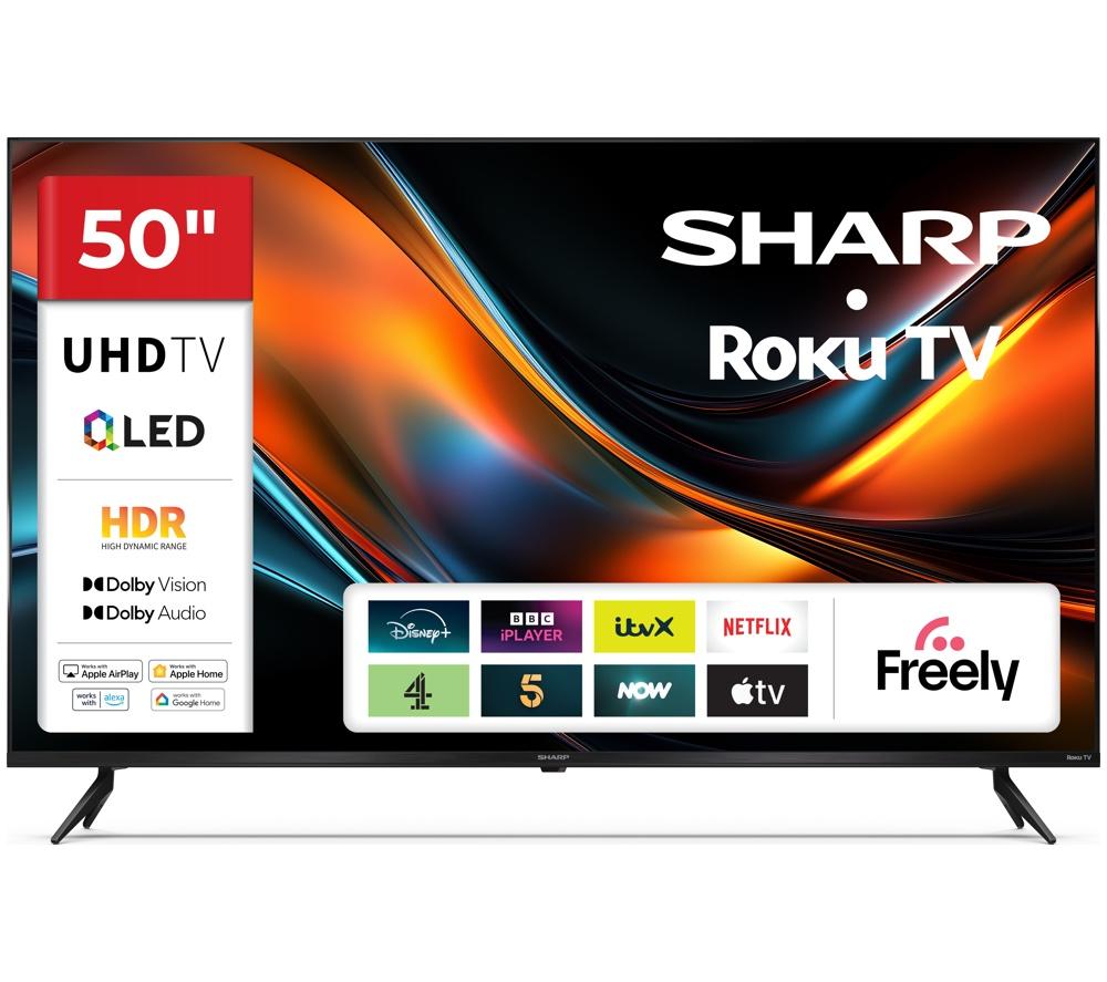 50inch SHARP 4T-C50HJ6725K  Smart 4K Ultra HD HDR QLED TV