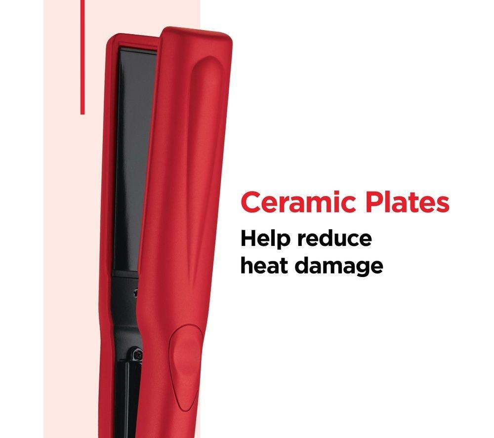 REVLON Ultra Straight and Smooth Styler Set - Red & Black image number 3 of 4