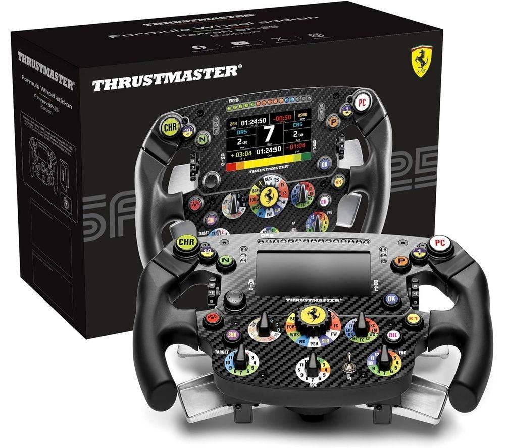 THRUSTMASTER Ferrari F1 SF25 Edition Add-on wheel - Black & Red image number 6 of 7