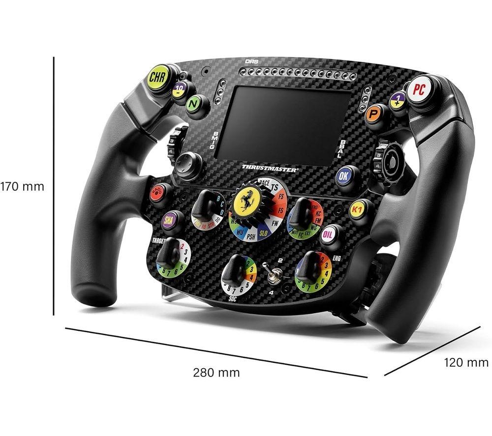 THRUSTMASTER Ferrari F1 SF25 Edition Add-on wheel - Black & Red image number 7 of 7