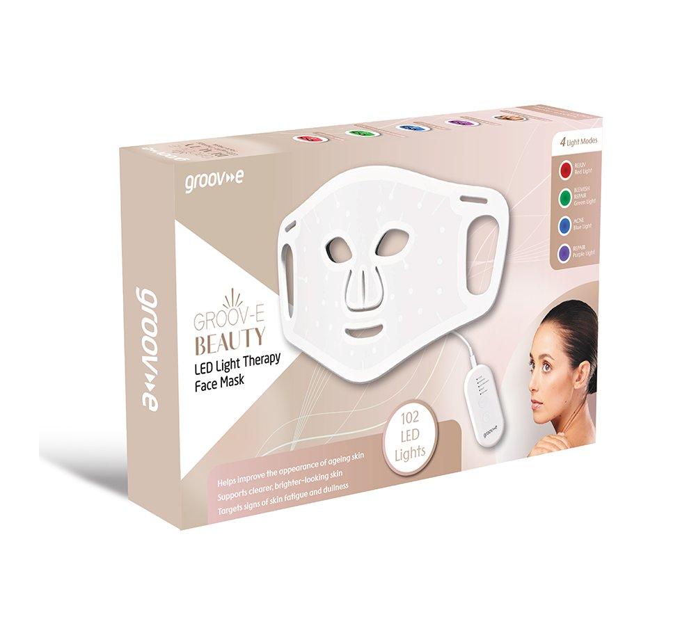 GROOV-E GVWB02WE LED Face Mask - White image number 9 of 10