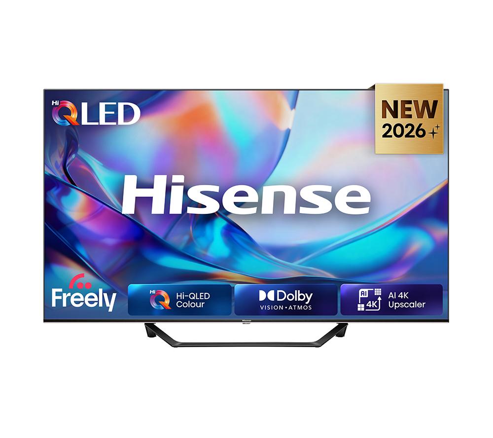 HISENSE A7S  QLED 4K Smart AI TV with Freely - 43A7STUK