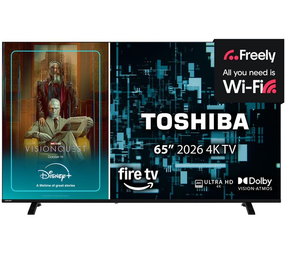 TOSHIBA 65UF2653DB 65” Smart 4K Ultra HD HDR LED TV