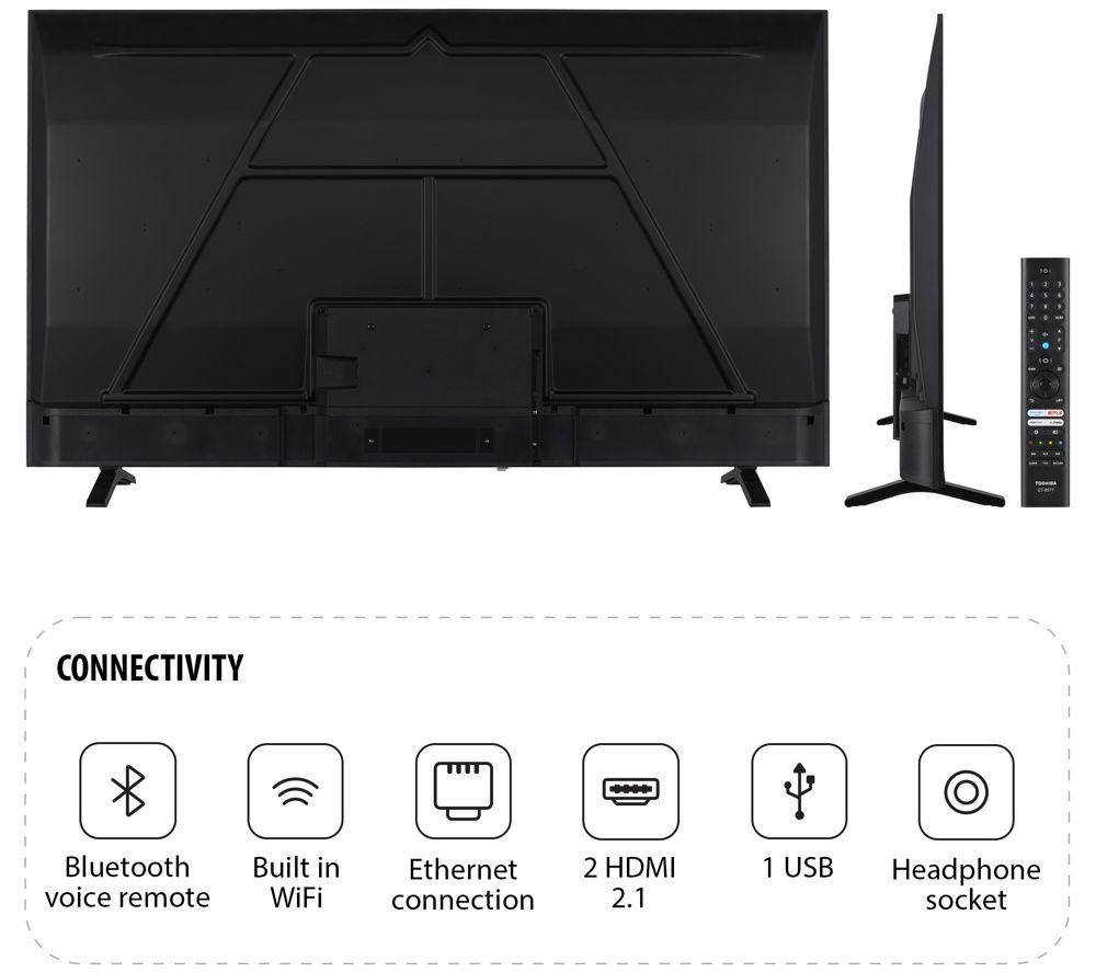 TOSHIBA 65UF2653DB 65&rdquo; Smart 4K Ultra HD HDR LED TV image number 4 of 4