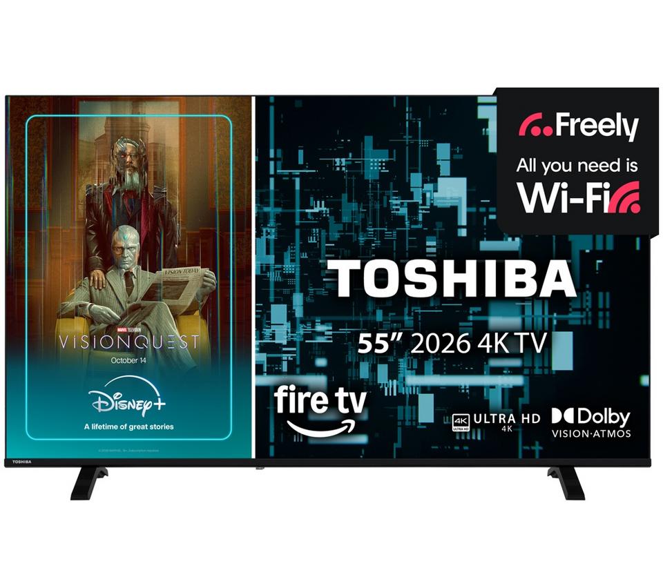 TOSHIBA 55UF2653DB 55” Smart 4K Ultra HD HDR LED TV