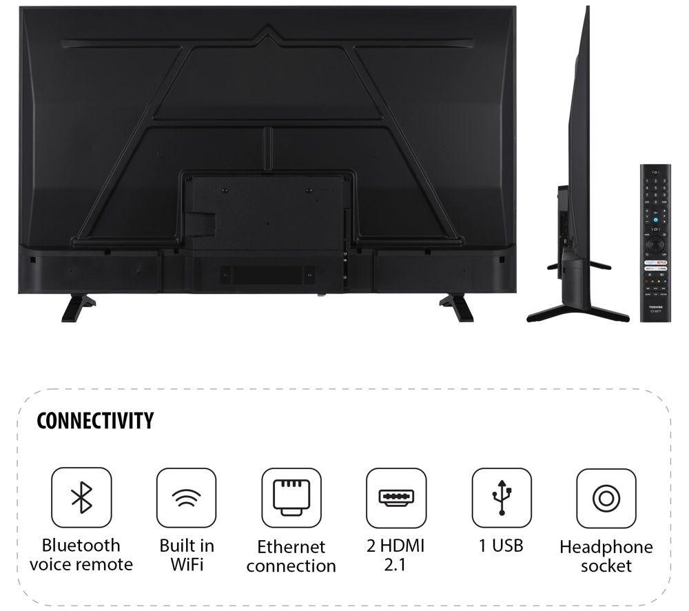 TOSHIBA 55UF2653DB 55&rdquo; Smart 4K Ultra HD HDR LED TV image number 3 of 4
