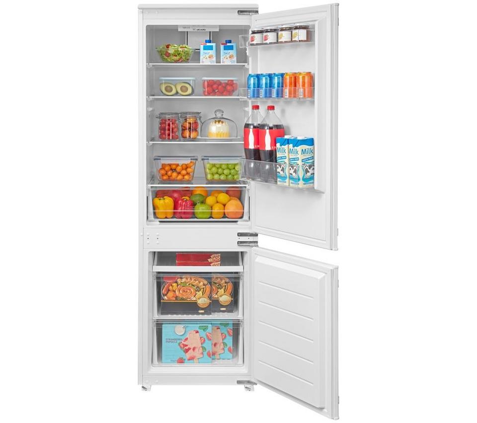 LOGIK LIFF7026 Integrated 70/30 Fridge Freezer - Sliding Hinge