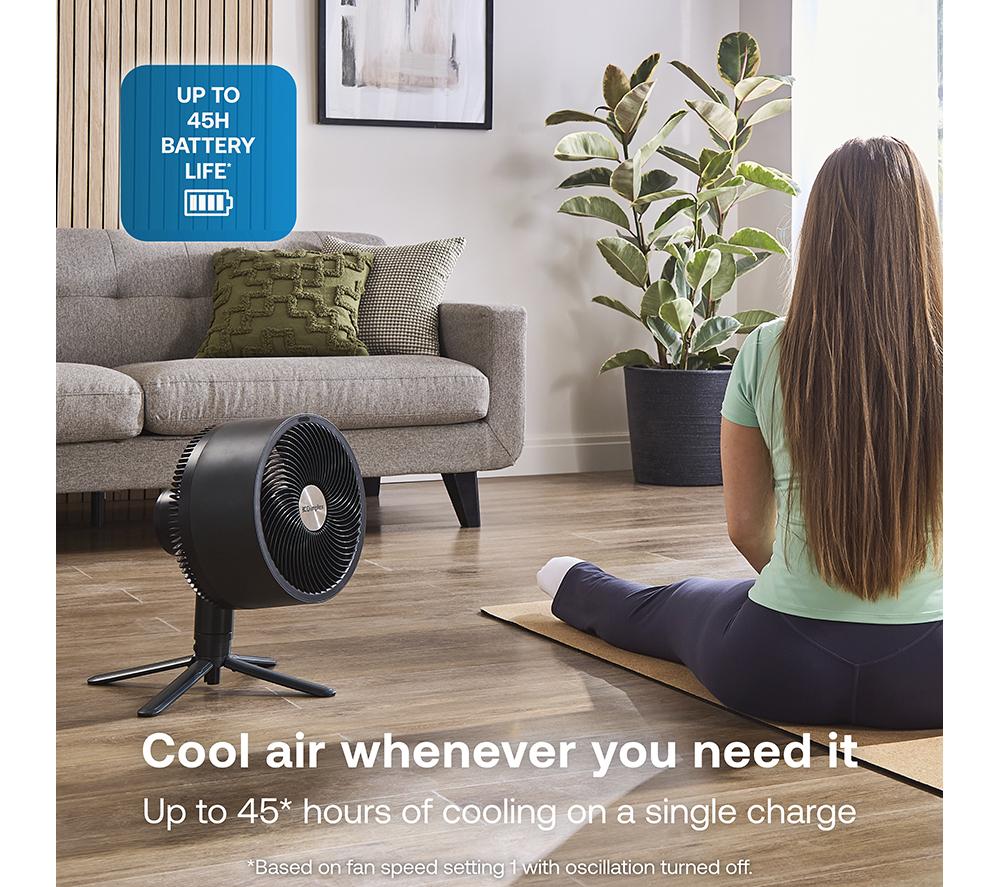 DIMPLEX DuoCool Smart 2-in-1 Cordless Fan - Titanium image number 3 of 16