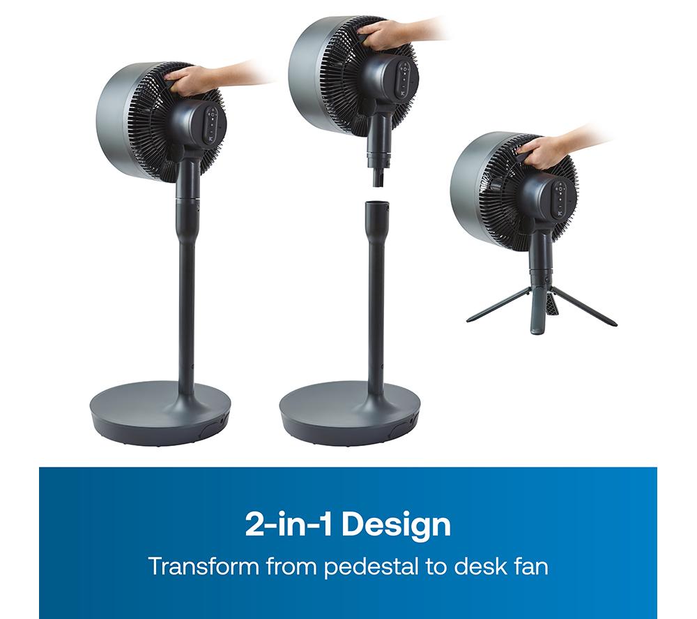 DIMPLEX DuoCool Smart 2-in-1 Cordless Fan - Titanium image number 6 of 16