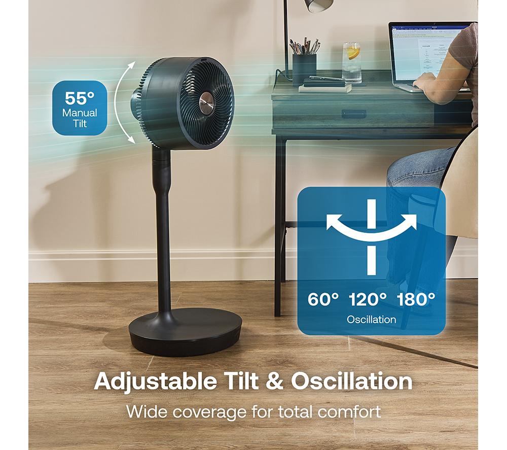 DIMPLEX DuoCool Smart 2-in-1 Cordless Fan - Titanium image number 11 of 16