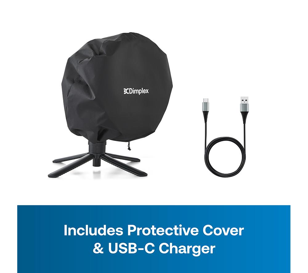 DIMPLEX DuoCool Smart 2-in-1 Cordless Fan - Titanium image number 13 of 16