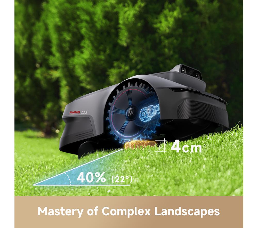MOVA ViAX 300 Cordless Robotic Lawn Mower - Black image number 6 of 10