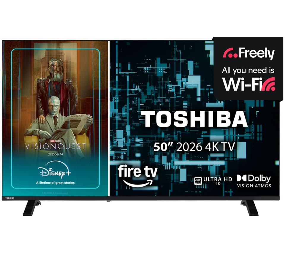 TOSHIBA 50UF2653DB 50” Smart 4K Ultra HD HDR LED TV