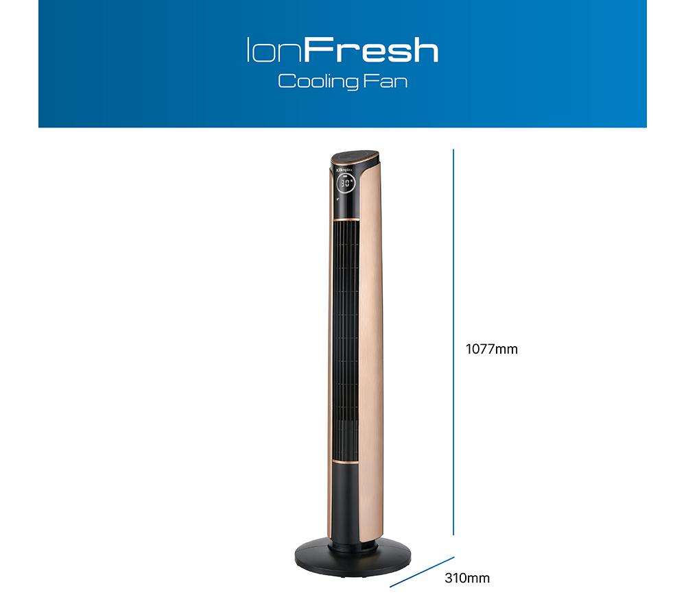 DIMPLEX Ion Fresh Cooling Tower Fan - Brushed Copper image number 10 of 11