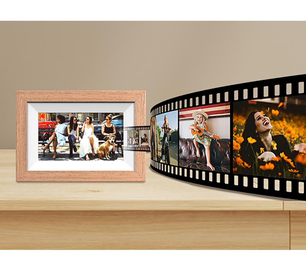 KODAK RCF-702W 7" Digital Photo Frame - Beige image number 13 of 15
