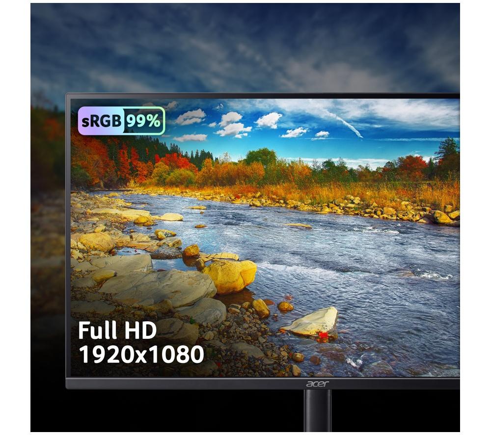 ACER EK241YP0bi Full HD 23.8" VA LCD Monitor - Black image number 4 of 7