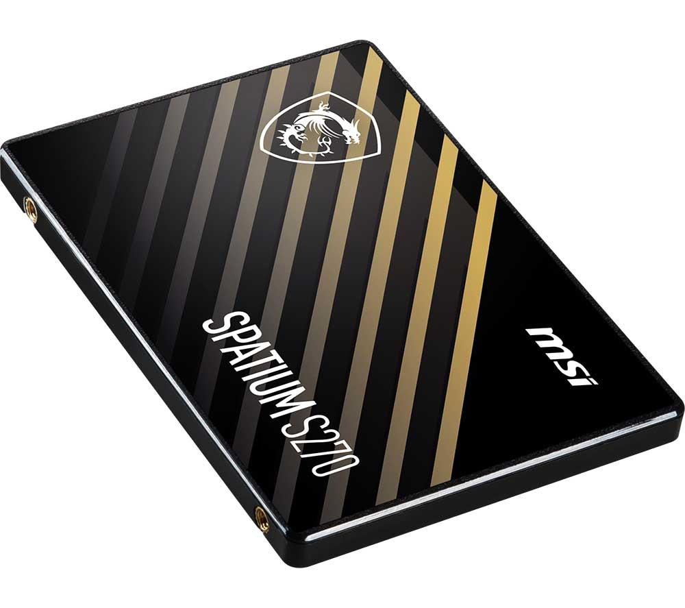 MSI Spatium S270 SATA 2.5" Internal SSD - 480 GB image number 6 of 6