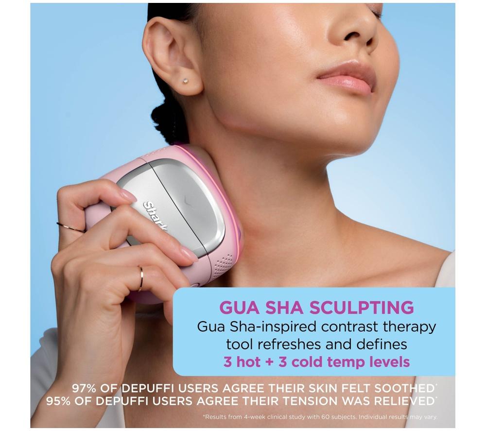 SHARK DePuffi FH220UKPK Contrast Therapy Sculpting Tool - Peony Pink image number 4 of 11