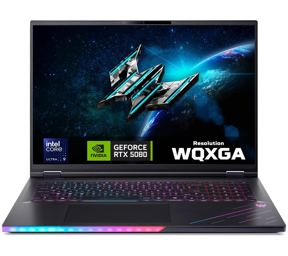 Acer Predator Helios 18 AI 18inch Gaming Laptop - IntelÂ® Coreâ„¢ Ultra 9, RTX 5080, 1 TB SSD
