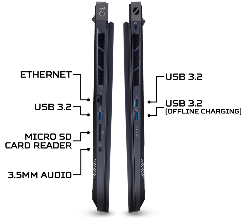 ACER Predator Helios 18 AI 18" Gaming Laptop - Intel&reg; Core&trade; Ultra 9, RTX 5080, 1 TB SSD image number 10 of 12