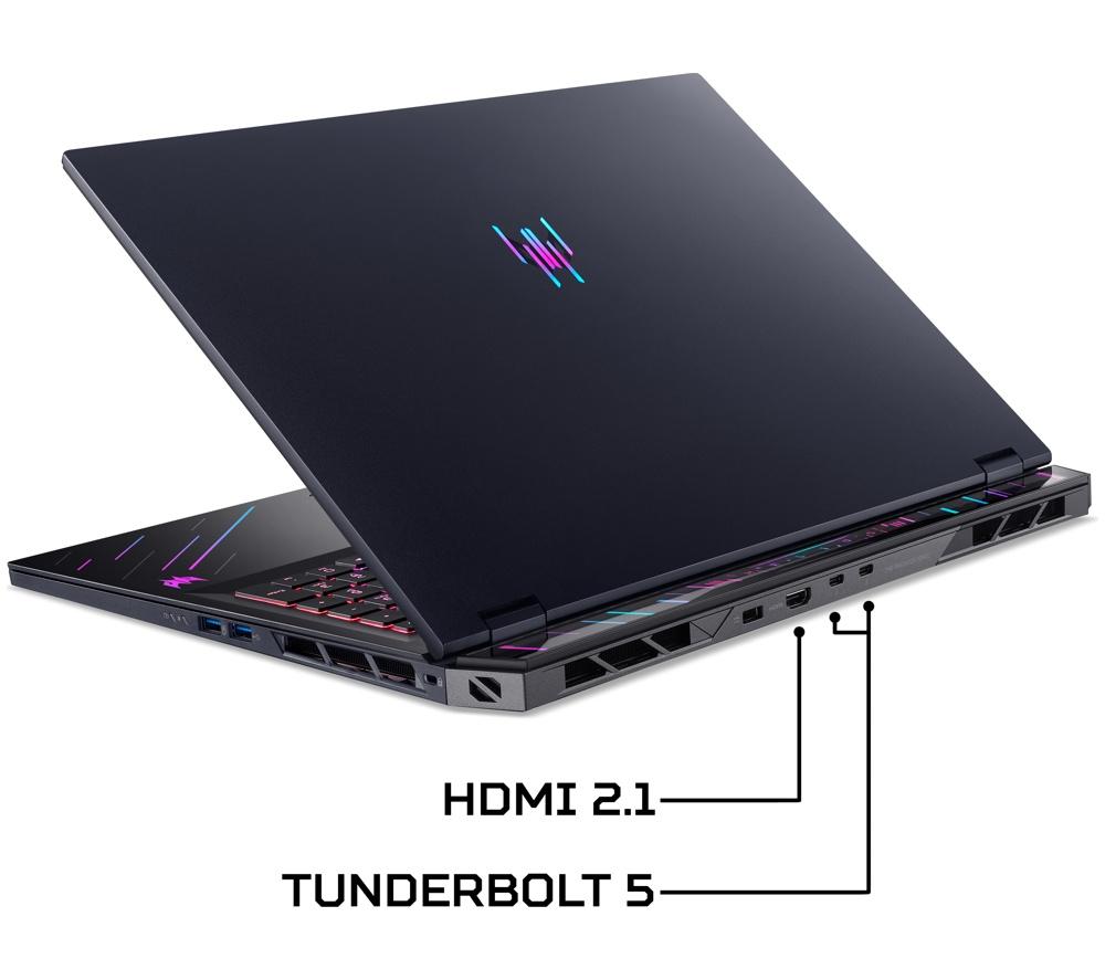 ACER Predator Helios 18 AI 18" Gaming Laptop - Intel&reg; Core&trade; Ultra 9, RTX 5080, 1 TB SSD image number 12 of 12