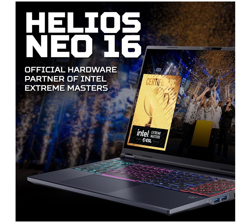 ACER Predator Helios Neo 16 AI 16" Gaming Laptop - Intel&reg; Core&trade; Ultra 9, RTX 5080, 1 TB SSD image number 2 of 11