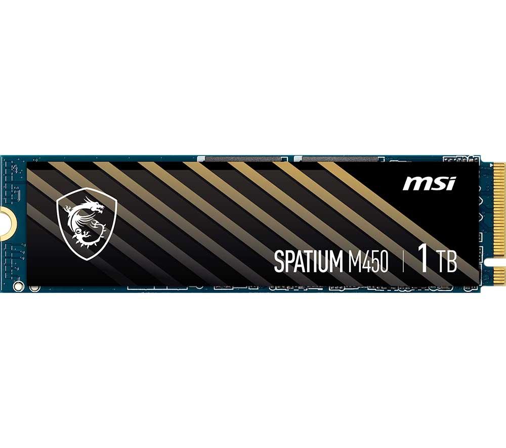 【新品】MSI M.2 SSD 1TB SPATIUM M450 Buy MSI Spatium M450 M.2 Internal SSD – 1 TB | Currys