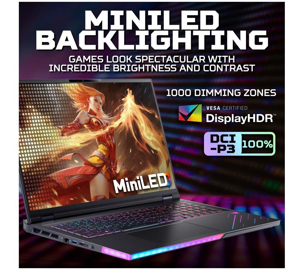 ACER Predator Helios 18 AI 18" Gaming Laptop - Intel&reg; Core&trade; Ultra 9, RTX 5090, 2 TB SSD image number 6 of 13