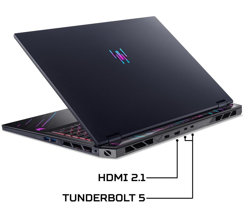 ACER Predator Helios 18 AI 18" Gaming Laptop - Intel&reg; Core&trade; Ultra 9, RTX 5090, 2 TB SSD image number 12 of 13