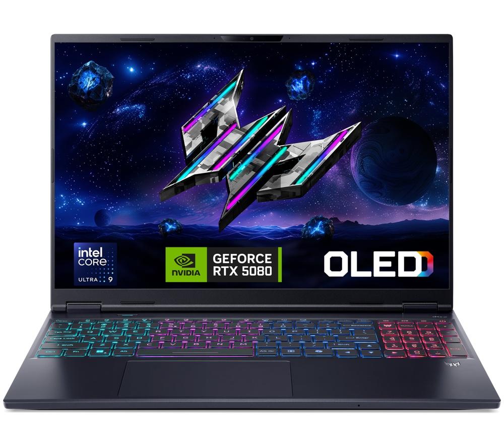 Acer Predator Helios 16S AI 16inch Gaming Laptop - IntelÂ® Coreâ„¢ Ultra 9, RTX 5080, 1 TB SSD