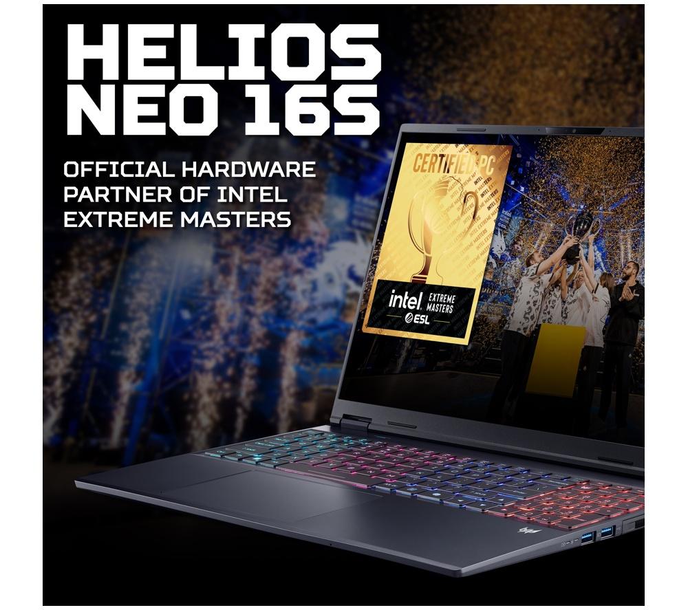 ACER Predator Helios 16S AI 16" Gaming Laptop - Intel&reg; Core&trade; Ultra 9, RTX 5080, 1 TB SSD image number 2 of 12