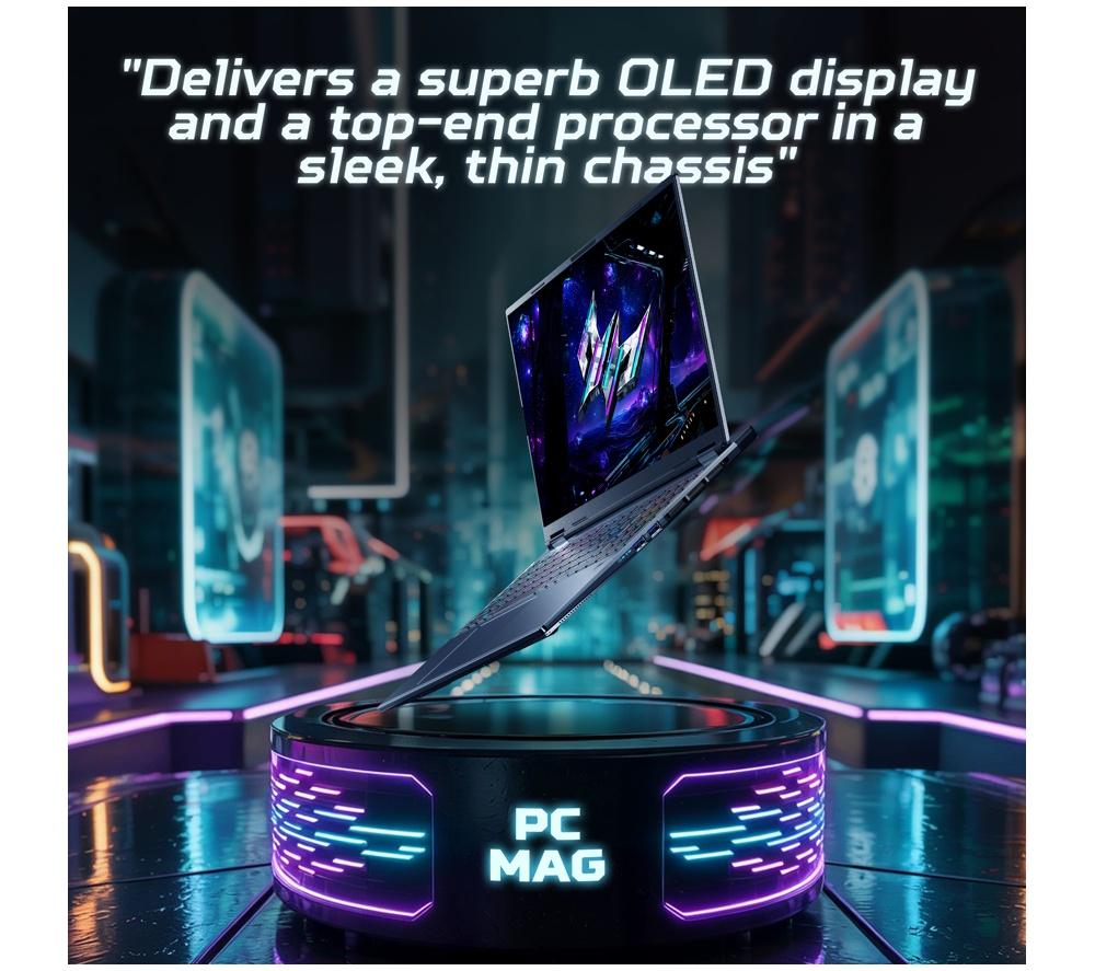 ACER Predator Helios 16S AI 16" Gaming Laptop - Intel&reg; Core&trade; Ultra 9, RTX 5080, 1 TB SSD image number 3 of 12