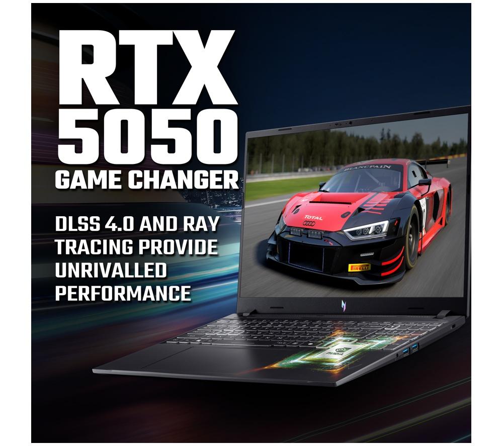 ACER Nitro V 16 16" Gaming Laptop - Intel&reg; Core&trade; Ultra 5, RTX 5050, 512 GB SSD image number 4 of 11