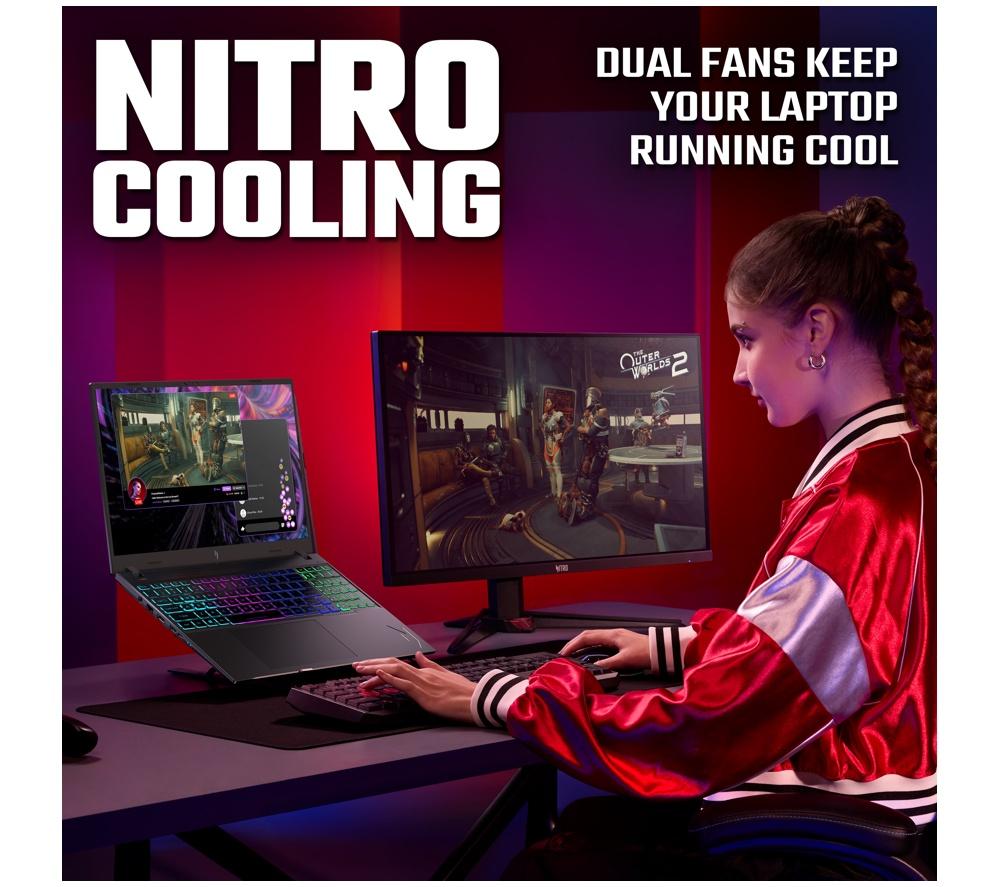 ACER Nitro V 16 16" Gaming Laptop - Intel&reg; Core&trade; Ultra 5, RTX 5050, 512 GB SSD image number 6 of 11