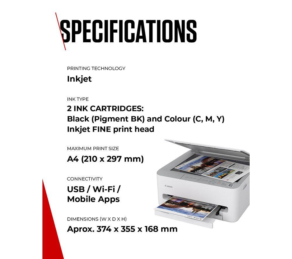 CANON PIXMA TS4151i All-in-One Wireless Inkjet Printer image number 6 of 10