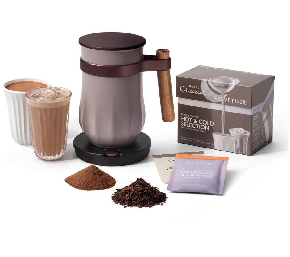 HOTEL CHOCOLAT All-New Velvetiser Drinking Chocolate Machine - Pebble