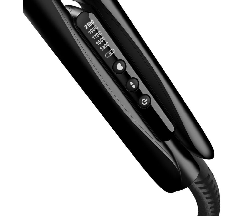 REVAMP ST-1850BK-GB Ion Shine Infrared Ceramic Hair Straightener &ndash; Black image number 4 of 5