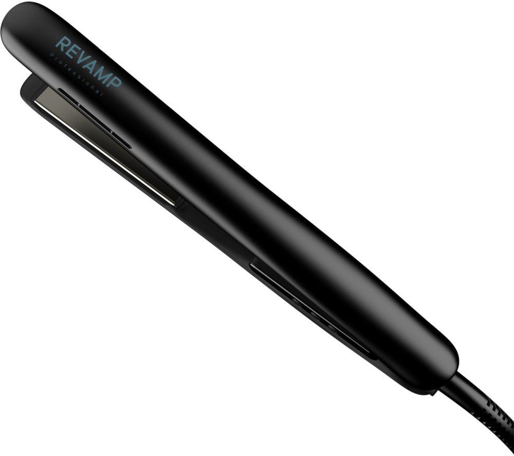 REVAMP ST-1850BK-GB Ion Shine Infrared Ceramic Hair Straightener &ndash; Black image number 5 of 5