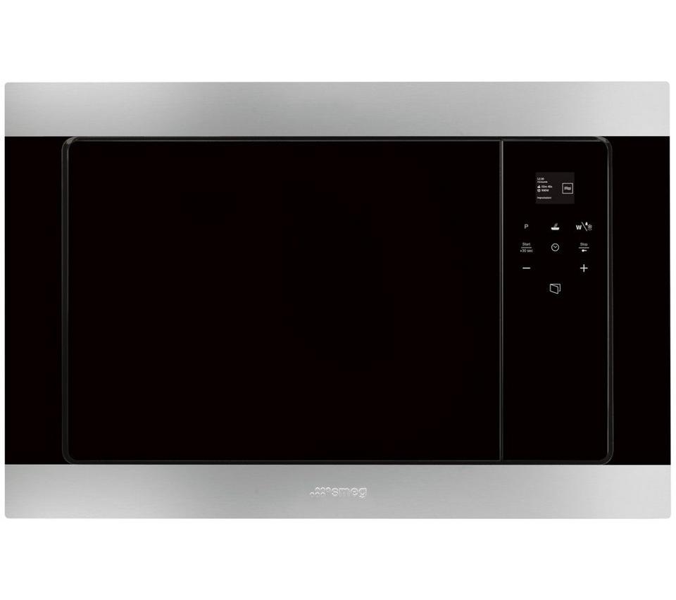 SMEG FMI320X2 Built-in Microwave with Grill - Stainless Steel