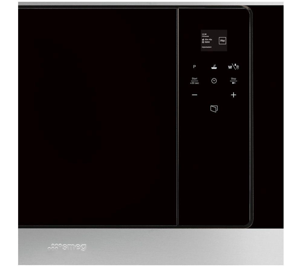 SMEG FMI320X2 Built-in Microwave with Grill - Stainless Steel image number 2 of 2