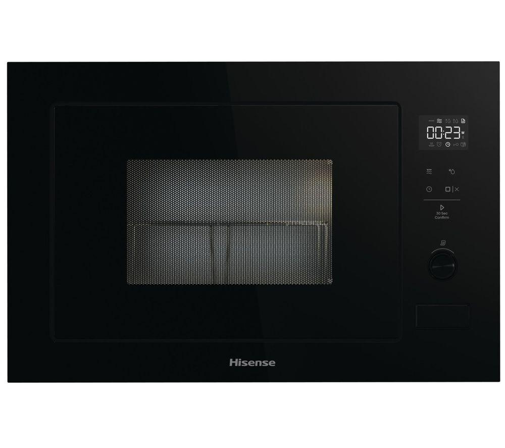 Hisense Hi4 BIM325G52BGUK Built-in Microwave with Grill - Black