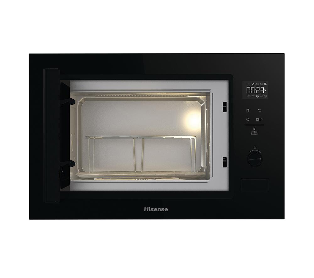 HISENSE BIM325G52BGUK Built-in Microwave with Grill - Black image number 19 of 20