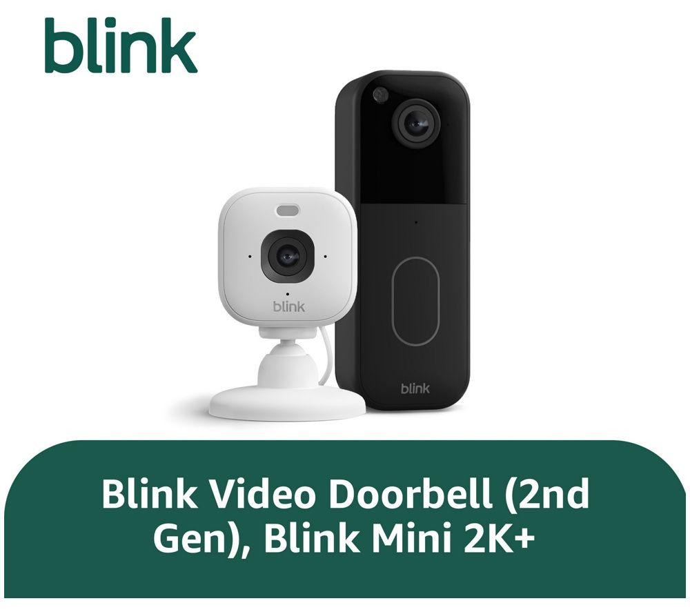 BLINK Home Security Starter Kit with Video Doorbell System & Mini 2K+ Security Camera Bundle image number 4 of 5