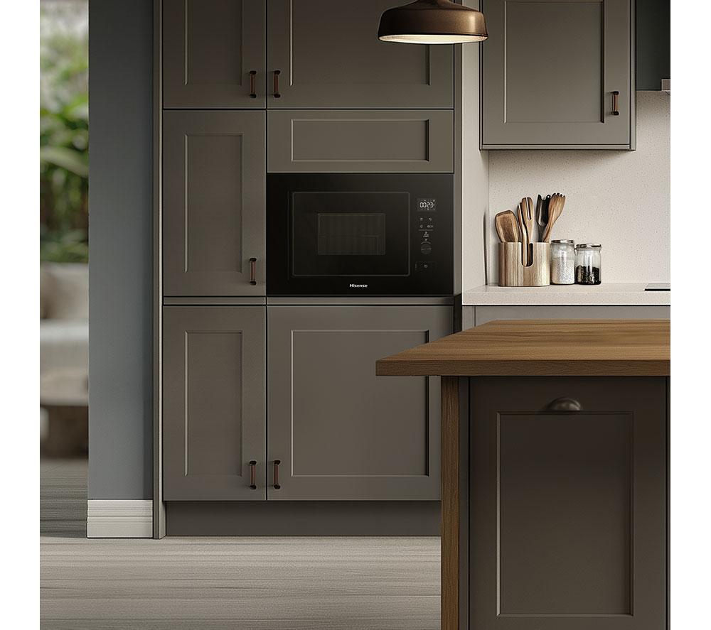 HISENSE BIM320G52BGUK Built-in Microwave with Grill - Black image number 14 of 20