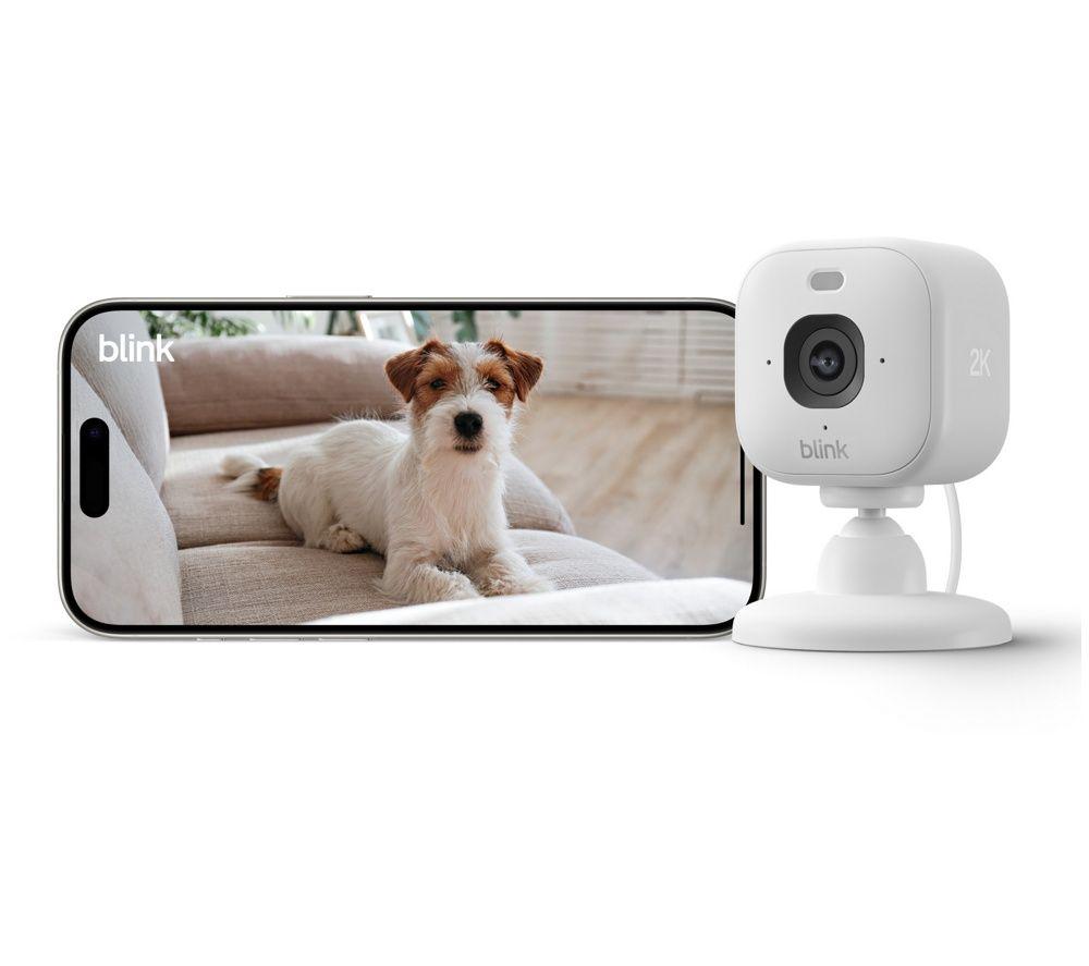 BLINK Home Security Starter Kit Outdoor with Video Doorbell System, Mini 2K+ Security Camera & Weather Resistant Power Adapter Bundle image number 5 of 5