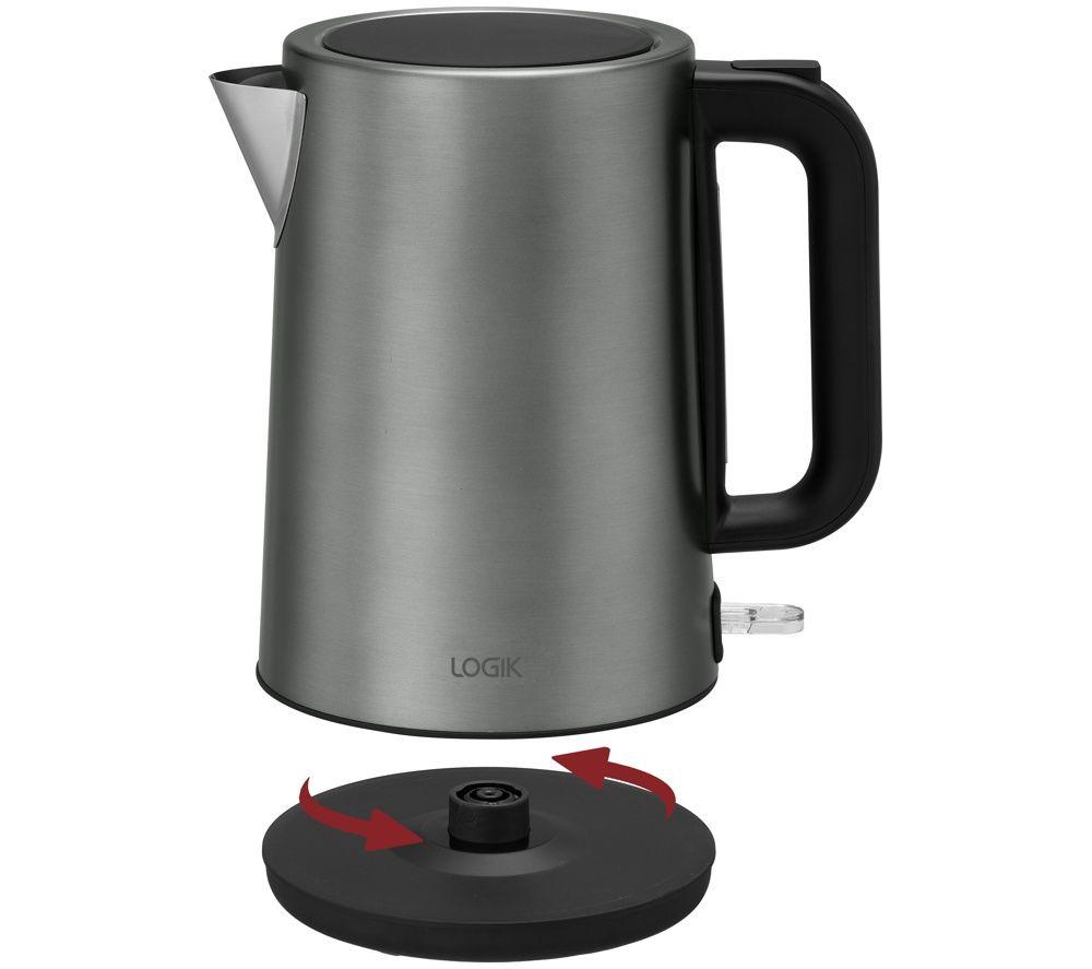 LOGIK L17SKG26 Jug Kettle - Black image number 2 of 6