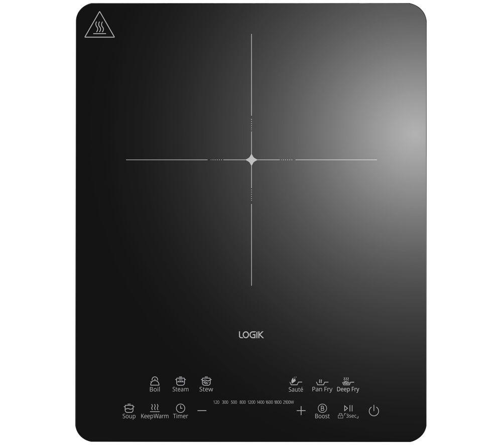 LOGIK LSIHOB26 Single Induction Hot Plate - Black