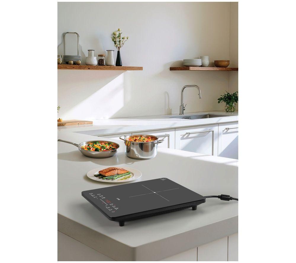 LOGIK LSIHOB26 Single Induction Hot Plate - Black image number 5 of 5